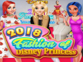 Joc Moda prințeselor Disney 2018 on-line