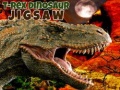 Joc Puzzle cu dinosaurul T-Rex on-line