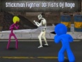 Joc Luptător Stickman 3D: Pumnul Furiei on-line