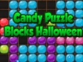 Joc Pătrățele Puzzlă de Candy Halloween on-line