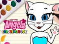 Joc Cartea de Colorat Talking Angela on-line