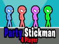 Joc Petrecere Stickman 4 Jucători on-line