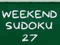 Joc Sudoku de Weekend 27 on-line