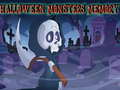 Joc Memoria Monstrilor de Halloween on-line