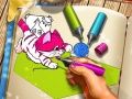 Joc Cartea de colorat animale de companie on-line