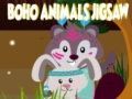 Joc Puzzle Animale Boho on-line