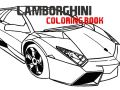 Joc Carte de colorat Lamborghini on-line