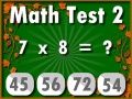 Joc Test de Matematică 2 on-line