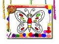 Joc Carte de Colorat Fluturi on-line