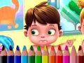 Joc Înapoi la Școală: Cartea de Colorat pentru Bebe on-line