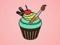 Joc Colorare de Brioșe Delicioase on-line