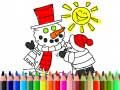 Joc Înapoi la școală: Colorare de iarnă on-line