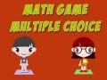 Joc Joc de Matematica cu Alegere Multipla on-line