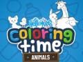 Joc Bună copii! Timpul pentru Colorat Animale on-line