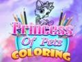 Joc Prințesa animalelor de companie: colorat on-line