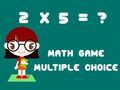 Joc Joc de Matematică cu Alegere Multiple on-line