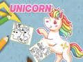 Joc Carte de Colorat Unicorn on-line
