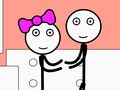 Joc Stickman Escapada - Poveste de Dragoste on-line