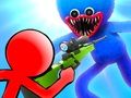 Joc Stickman vs Huggy Wuggy on-line