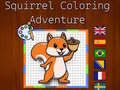 Joc Aventura de Colorare a Veverițelor on-line