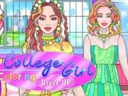 Joc Colorarea și Îmbrăcarea Fetei de Colegiu on-line
