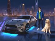 Joc Șofer Mustang în Oraș on-line