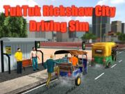 Joc Simulator de Conducere TukTuk Rickshaw în Oraș on-line