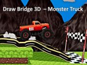 Joc Desenează Pod 3D – Camion Monstru on-line