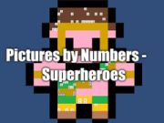 Joc Imagini pe Numere - Supereroi on-line