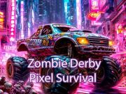 Joc Supraviețuire a pixelilor derby-zombie on-line
