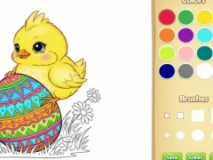 Joc Cartea de colorat de Paște pentru copii on-line