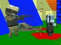 Joc Război de arme zombie blocky on-line