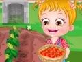 Joc Bebelușa Hazel: Fermă de Roșii on-line