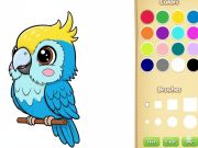 Joc Cartea de colorat pentru animale Kawaii on-line
