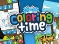 Joc Salut copii, este timpul pentru colorat on-line