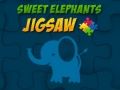 Joc Puzzle cu Elefanți Dulci on-line