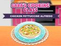 Joc Clasa de Gătit a Sarei: Fettuccine Alfredo cu Pui on-line