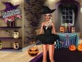 Joc Prințesa Gheții: Pregătiri de Halloween on-line