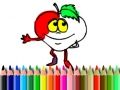 Joc Înapoi la școală: Colorarea fructelor on-line