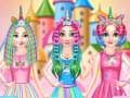 Joc Salonul de Păr al Prințeselor Unicorn Rainbow on-line