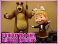 Joc Fetița Roz și Momentele cu Ursul on-line Joc Fetița Roz și Momentele cu Ursul on-line