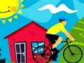 Joc Puzzle pentru Șoferii de Bicicletă on-line
