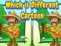 Joc Care este desenul animat diferit on-line