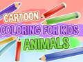 Joc Colorează Desene Animate pentru Copii Animale on-line