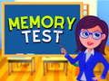 Joc Test de memorie on-line