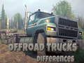 Joc Diferențe între Camioane Offroad on-line