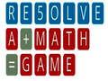 Joc RESOLVAȚI un joc de matematică on-line