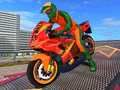Joc Simulator de conducere cu cascadorii pe bicicletă 3D on-line