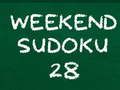 Joc Sudoku de Weekend 28 on-line