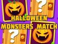 Joc Halloween Monsters Match on-line